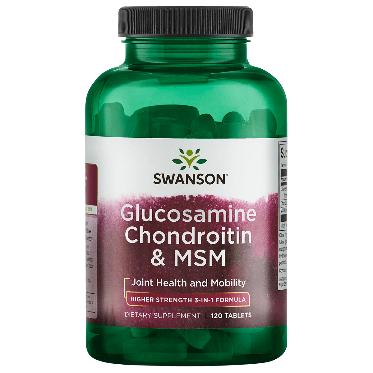 SW Glucosamine, Chondroitin & MSM 500/400/200 120tabs