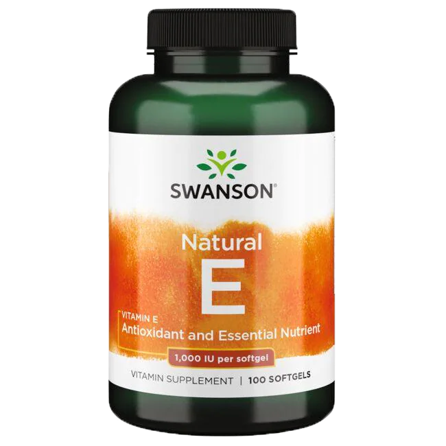 SW Natural Vitamin E 1000IU 100SFGS